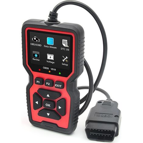 Scanner OBD2 moto – Outil de diagnostic professionnel – Lecture et effacement des codes défauts – Compatible avec de nombreuses marques