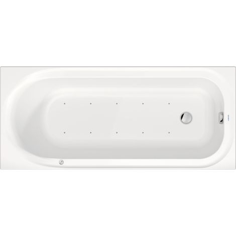 Bañera de hidromasaje Duravit Soleil by Starck, 1600x700x470mm,