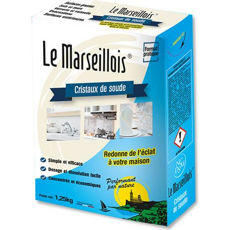Cristalli di Sodio 1kg - Le Marseillois