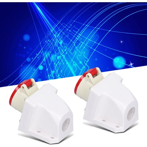 Prise industrielle triphasée à quatre conducteurs ZNG-114 380V415V/16A, prise aéronautique, prise fixe pour polisseuse de sols, 3P+T, IP44 (1/5)