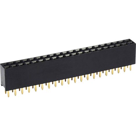 econ connect Barrette femelle (standard) Nbr de rangées: 2 Nombre de pôles par rangée: 21 BLG2X21 1 pc(s) W052211