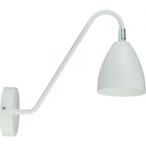 Luz eva AP-L150023 - Lampada da parete "CLEO" E27 25W - 26,5x10x31cm - Bianco