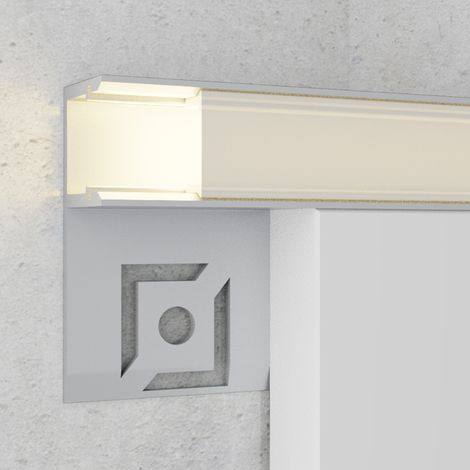 Profilé aluminium Ope - 2 mètres Aluminium - Ledme - LM3855