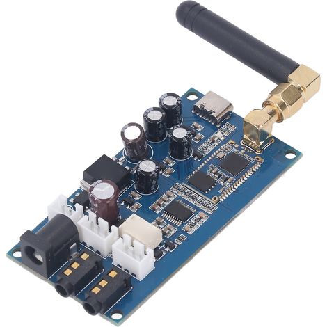 Carte décodeur Bluetooth PCB avec indicateur lumineux, silencieux et facile à transporter, compatible SBC et AAC (1/5)