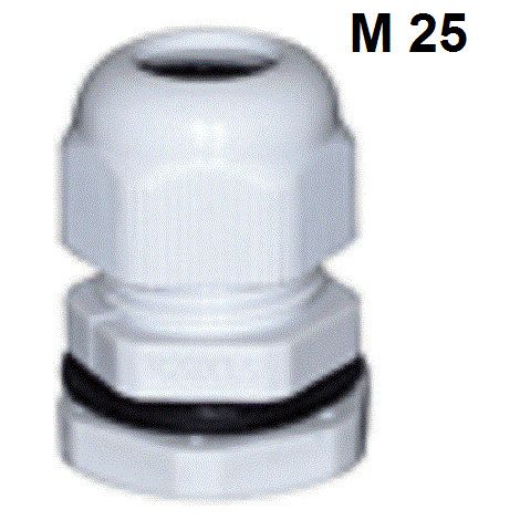 Presse étoupe M12 - M16 - M20 - M25 - Lot de 5 ou 10 ou 20 ou 50 pièces Quantités: Lot de 10 pièces - Presse Etoupe: Presse Etoupe M25