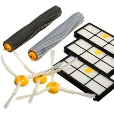 Promozione accessori per aspirapolvere - Kit di ricambio da 8 pezzi per iRobot Roomba serie 800-900, 880-860-870-871-980-990