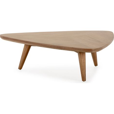 Mesa De Centro 100X93X28 Madera Color Marron Miel (1/5)