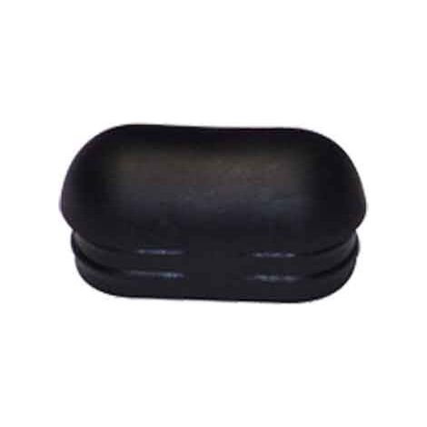 TAPA ALETADA OVALADA 30x15 mm