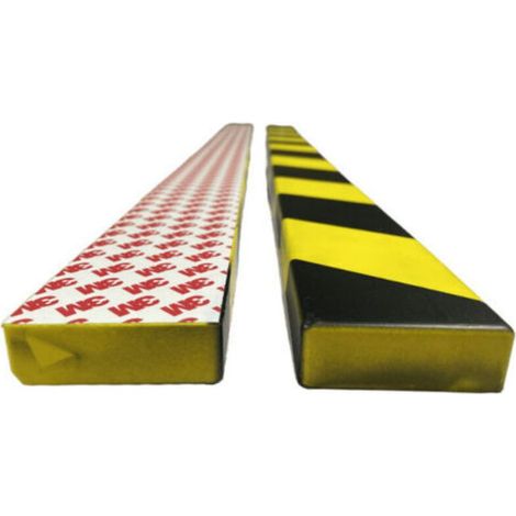 Mousse de protection pour porte de garage - Protection des murs et des angles - Adhésif - Facile à découper - Version améliorée (type plat 100 x 6 x 2 cm) (1/4)