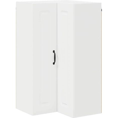 Meuble mural de cuisine,Armoire de cuisine avec étagère Blanc 57 x 57 x 100 cm CFW98953 (1/5)