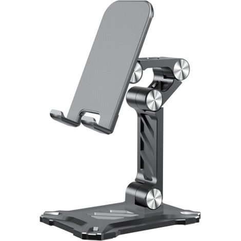 Support Réglable Pour Tablette - Hauteur Et Inclinaison Ajustables - Design Pliable Et Léger - Pour Bureau Maison Voyage - 1 Pièce (1/5)