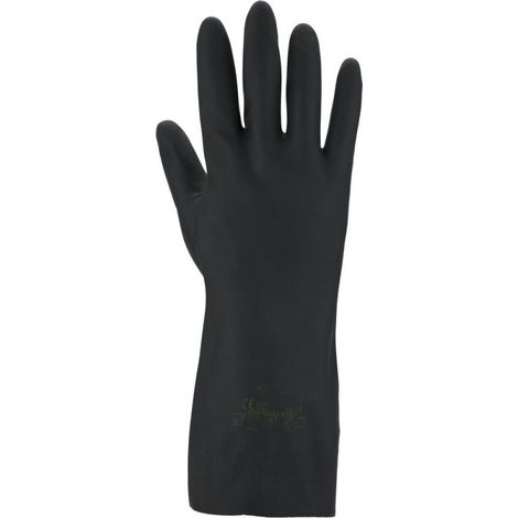 Neoprene Glove 3470 Nero Taglia 11 (Por 10)