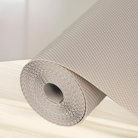 Doublures d étagère pour armoires de cuisine et réfrigérateur revêtement de placard de cuisine imperméable et résistant aux huiles en EVA tapis de (1/4)
