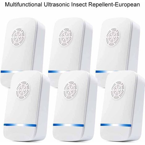 Ultrasonic insect repellent plug-in suitable for home, office, warehouse, hotel (1/5)