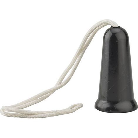 Maniglia singola a corda per porta basculante da garage, nera – THIRARD (1/5)