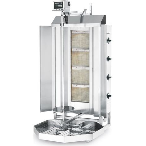 HENDI Dönergrill Gas Profi Line, Profi Line, 13kW, 735x745x(H)1110mm
