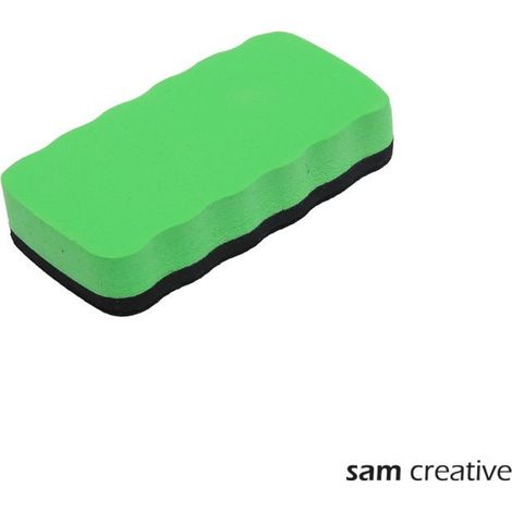 Whiteboard Radiergummi Basic Magnetisch Grün (1/4)