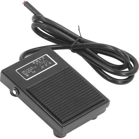 Pédale de commande en aluminium, interrupteur momentané miniature 250V pour équipement médical (1/5)