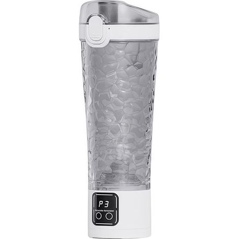 Gobelet mélangeur électrique pour protéines, gourde de sport, mélange automatique, idéal pour le sport, le fitness, la salle de sport, le camping et les activités de plein air. Portable et rechargeabl (1/5)