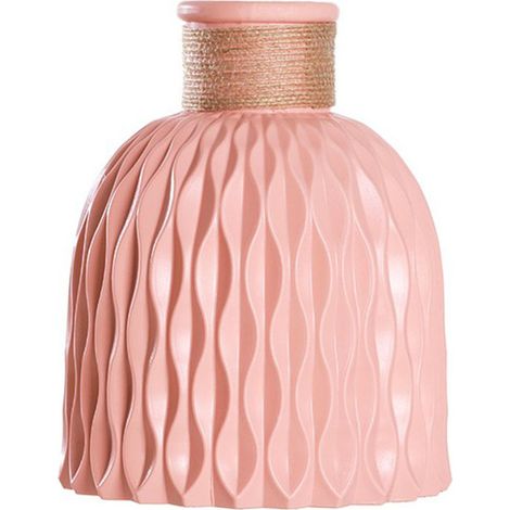 Vases géométriques en plastique, style scandinave, pour bureau, salon ou mariage