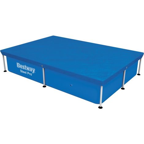 Bestway Bâche 4 saisons rectangle 224 x 154 cm pour piscine Steel Pro 221 x 150 cm (1/5)