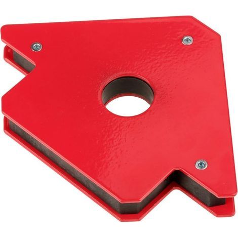Aimant de Soudeur ，25LBS acier + aimant Soudage Support de Soudure Magnétique Aimant de Soudeur Equerre de Montage Support D'aimant de Soudure