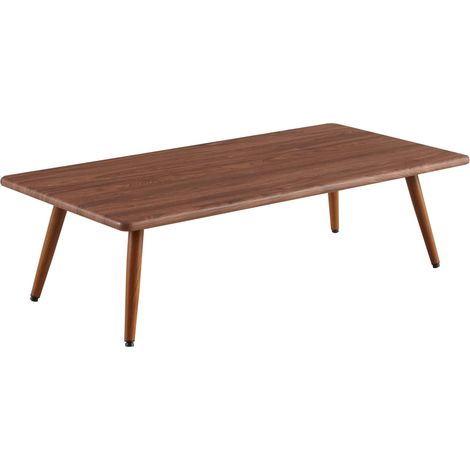 Table basse rectangulaire en MDF bois (1/5)