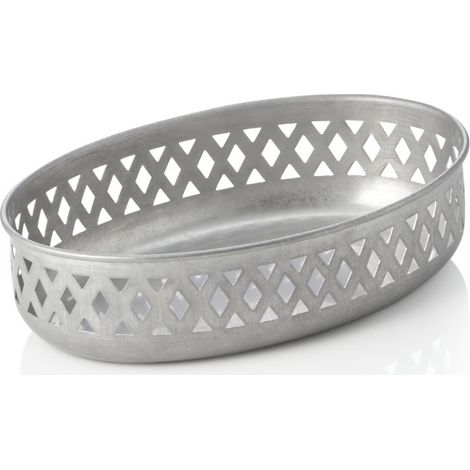 Panier à pain 22 x 15 cm inox STEEL & STYLE VINTAGE - Was Germany (1/2)