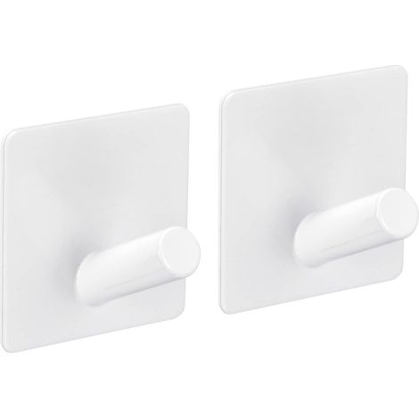 2Pack Selbstklebende Haken 304 Edelstahl Klebrige Wandhaken für Aufhängen Kleidung Handtücher (1/5)