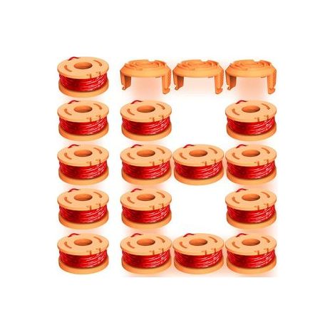 Grand lot WORX WA0010 – Bobine W15+3 avec capot – Fil nylon pour WA6531, utilisation intensive (1/5)