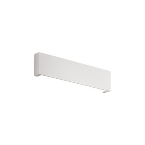 Applique Murale Led 12 W, À Peindre En Plâtre Blanc Mat, 3000K, 960 Lm, Diffuseur Colorable - Perenz - Blanc (1/4)