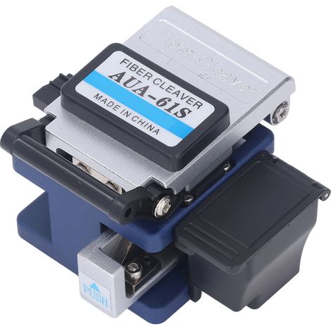 Kit d'outils FTTH pour cliveuse de fibre optique, couteau de coupe de câble optique haute précision, fusion à chaud, épissure à froid (1/5)