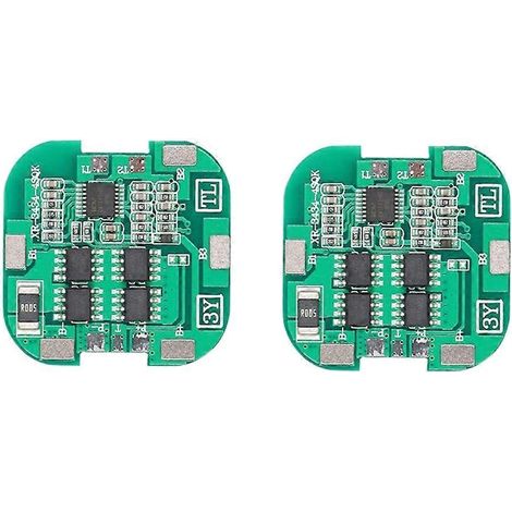 2 cartes BMS 4S 8 A 14,8 V pour batterie Li-ion 18650 de balayeuse ou installation solaire (1/5)