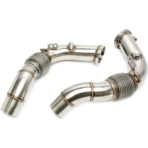Downpipe Echappement Inox BMW M6 F12/F13/F06 de 2012 a 2018-41158817