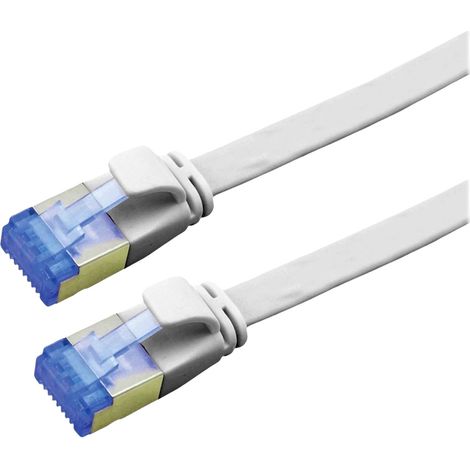 Value 21.99.2111 RJ45 Câble réseau, câble patch CAT 6a F/UTP 1.00 m gris 1 pc(s)
