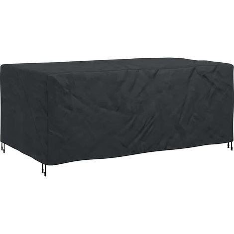 Housse pour mobilier d'extérieur Noir 240 x 140 x 90 cm 210D CFW87279 (1/4)