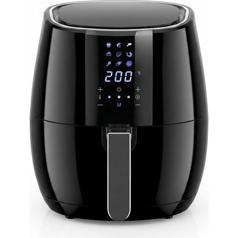 Air fryer 4.5L- Friteuse à Air Compacte, Programmes Auto, Compatible Lave-Vaisselle