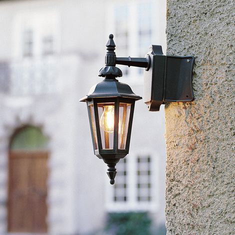 Lámpara konstsmide pallas down aluminio 60W exterior