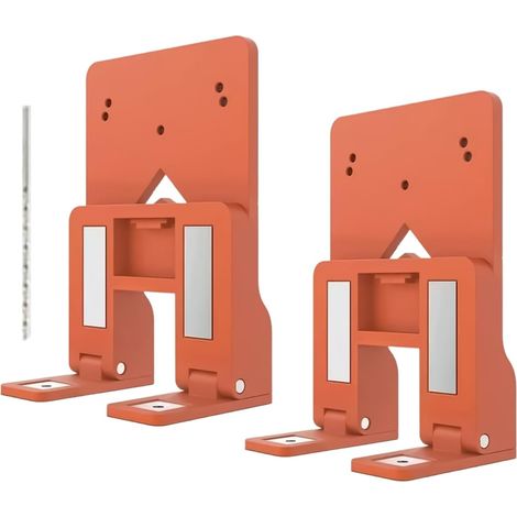 Entretoise de charnière magnétique pour porte 2 outils d'installation et  Guide de perçage pour trous de charnière pour rénovation (1/5)
