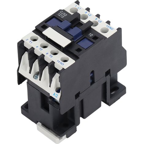 CJX2-1210 Hochempfindlicher Wechselstromschütz 12 A 50 Hz 220 V für elektrische Installationen, zuverlässige Leistungssteuerung (1/5)