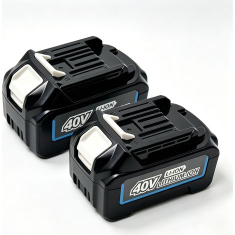 2X Batterie 40V MAX XGT 2.0Ah Li-Ion Compatible Makita BL4025 BL4040 191B26-6 (1/5)