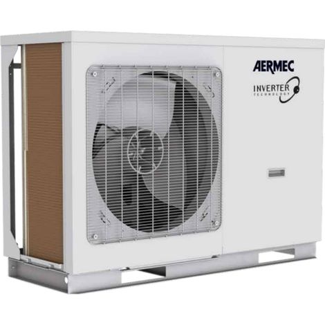 Pompe à chaleur réversible 7,8 kW HMI100 – Classe A++ – R32 – Wi-Fi intégré – Panneau de commande à distance – Aermec