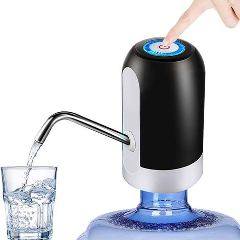 Filiyano-Distributeur d'eau électrique portable rechargeable par USB avec pompe à eau pour bonbonnes de 5 gallons (1/5)