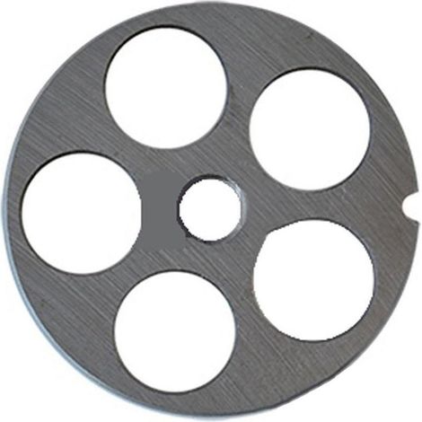 Piastra Professionale per Tritacarne Palumbo Pavi in acciaio temperato n. 5 -5 Fori da 16 mm (1/2)