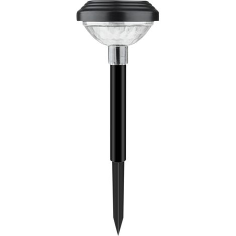 Luminaire Solaire LED - Éclairage Extérieur RGB avec Panneau Solaire - Pour Jardin Allée Cour Patio - 36 x 10 cm - 1 Pièce (1/5)