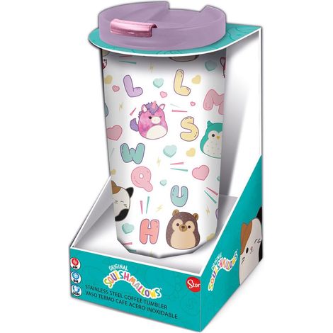 Stor S.L. Squishmallows - Mug de travel de stainless steel