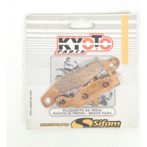 kyoto bremsbelag für quad kawasaki 700 kfx v-force 2004 bis 2011 (1/3)