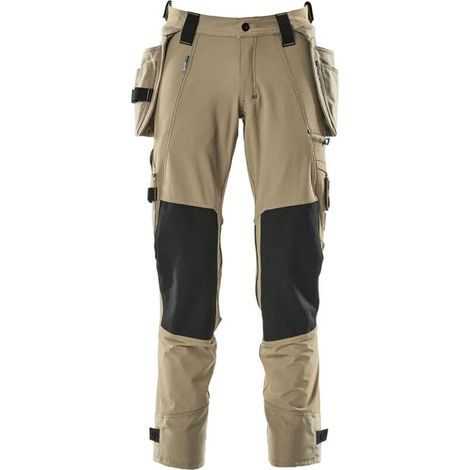 Pantaloni da lavoro Mascot 17031-311 impermeabile tasche staccabili
