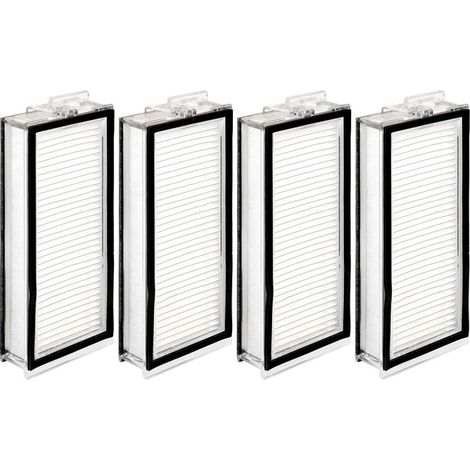 Roborock filtro lavabile di ricambio, compatibile Q5 Max+, cattura polvere e allergeni, Bianco
