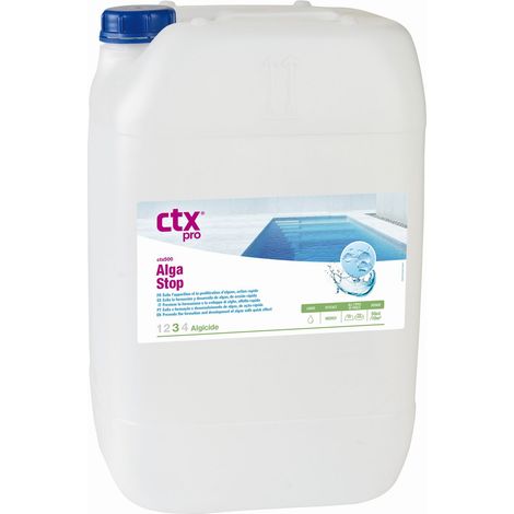 CTX-500 AlgaStop 25 L – Antialgas Líquido para Piscinas